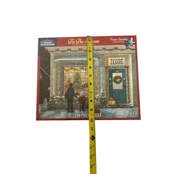 White Mountain Tis The Season 550 Pc Puzzle Larger Piece - Picture 4 of 6
